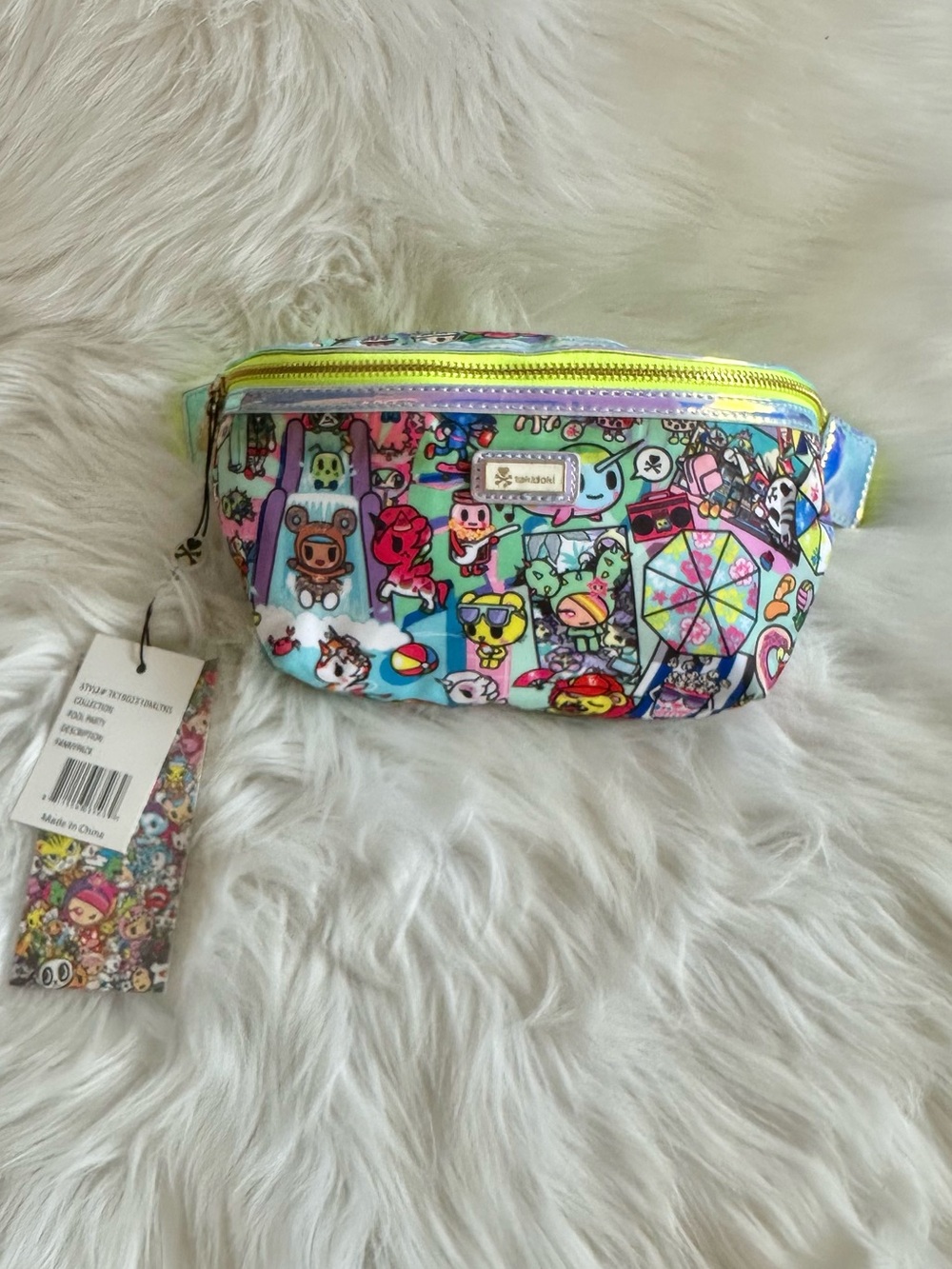 NWT Tokidoki Belt Bag- Pool Party Collection